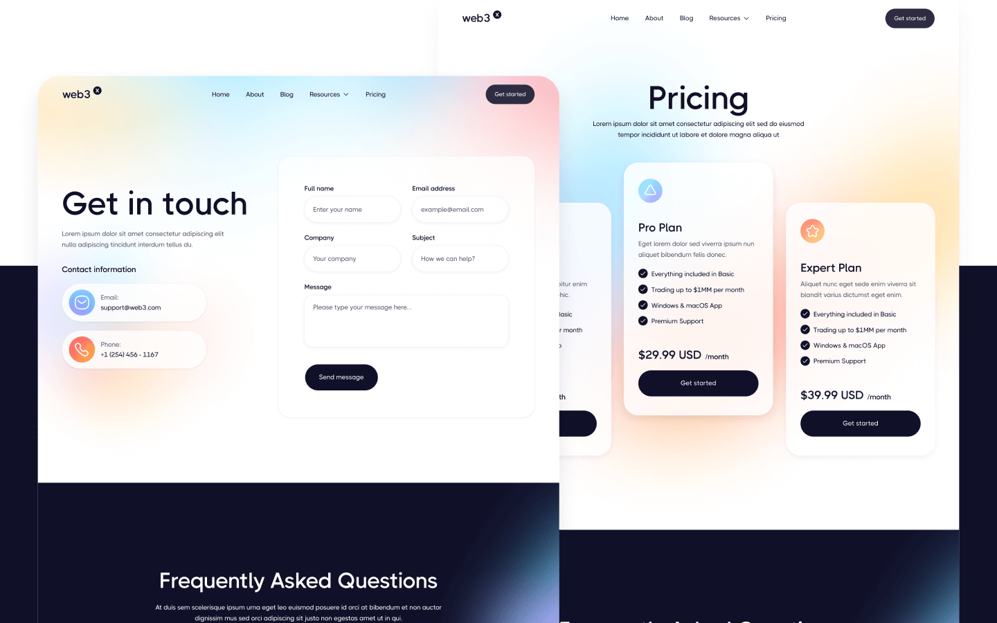 Web3 X Webflow Template