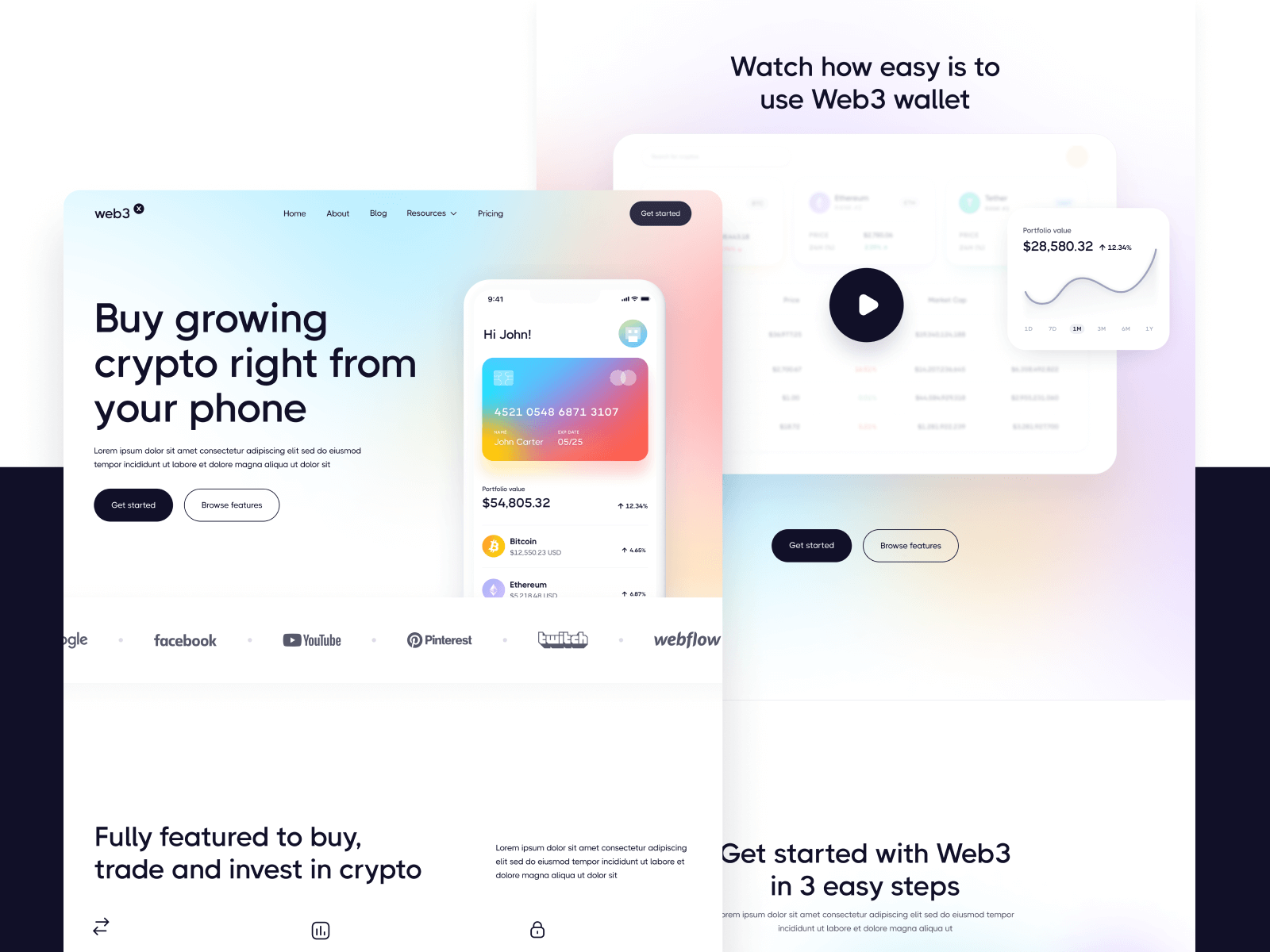 Crypto & Web3 Webflow Template