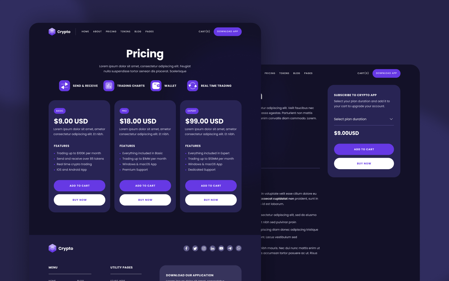 Crypto Webflow Template