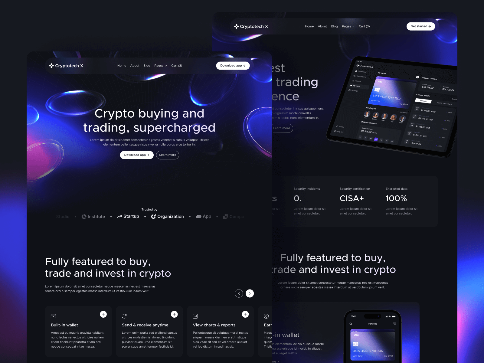 Crypto Webflow Theme