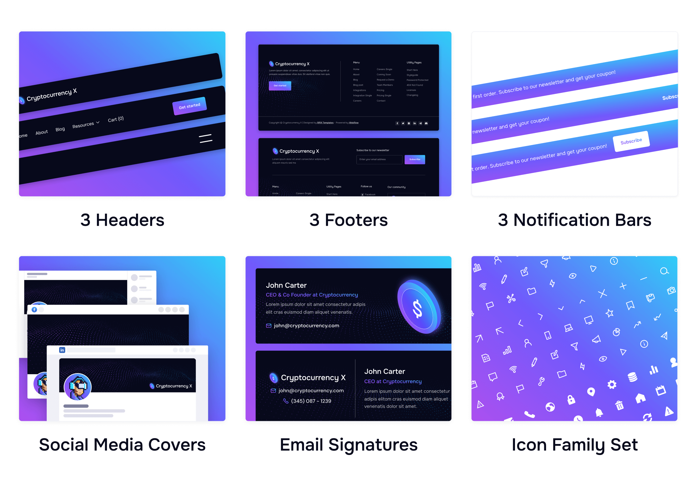 Cryptocurrency Webflow Template Benefits