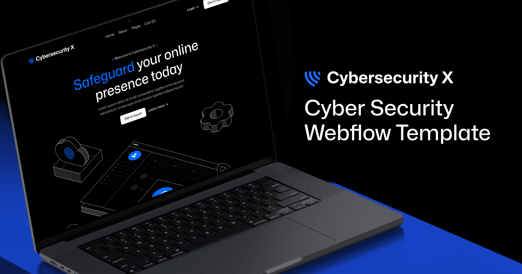 Cyber Security Webflow Template