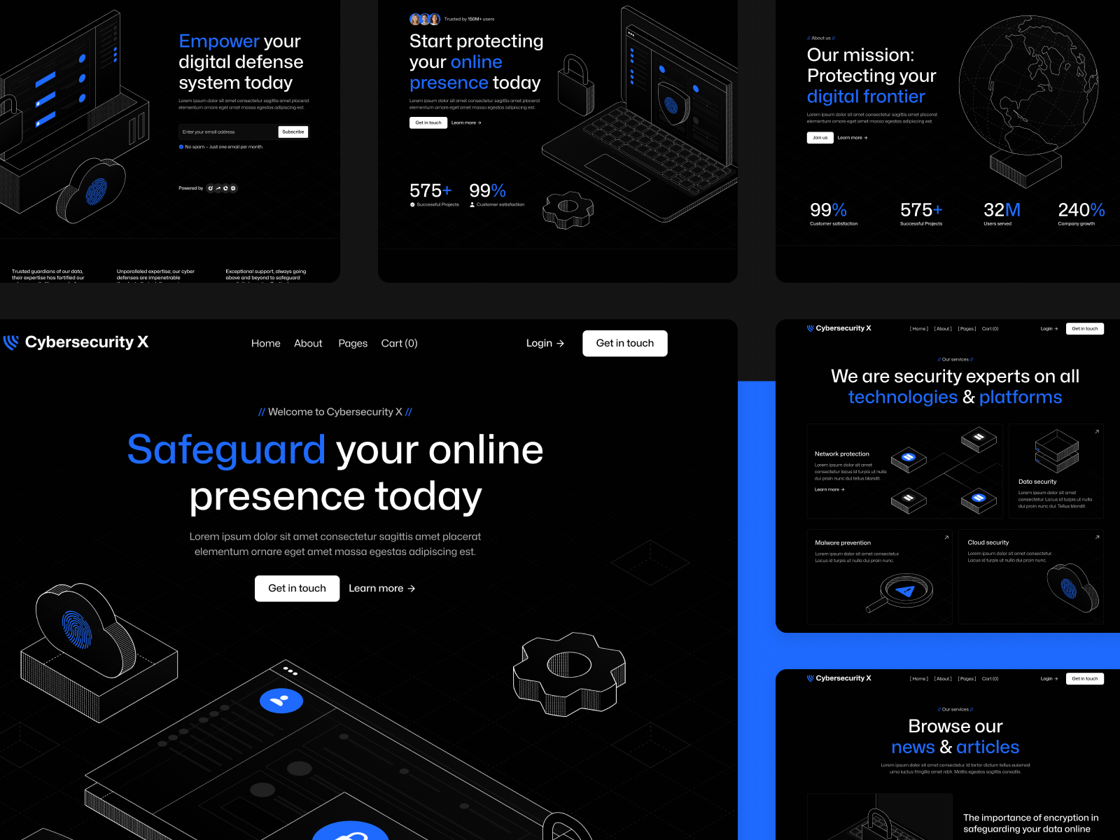 Software Security Webflow Template