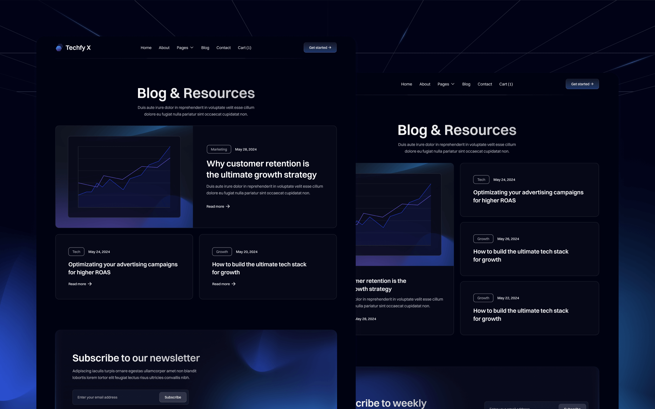 Techfy X Webflow Template
