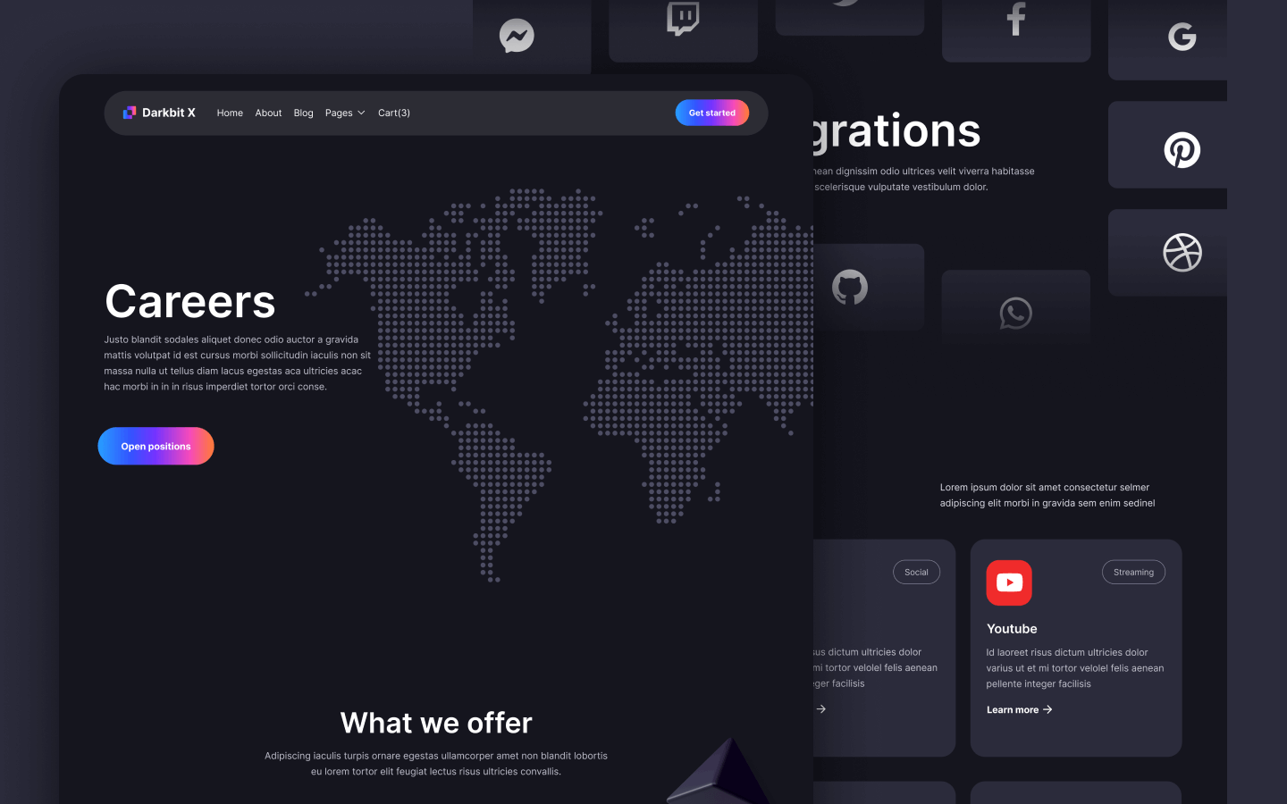 Darkbit X Webflow Template