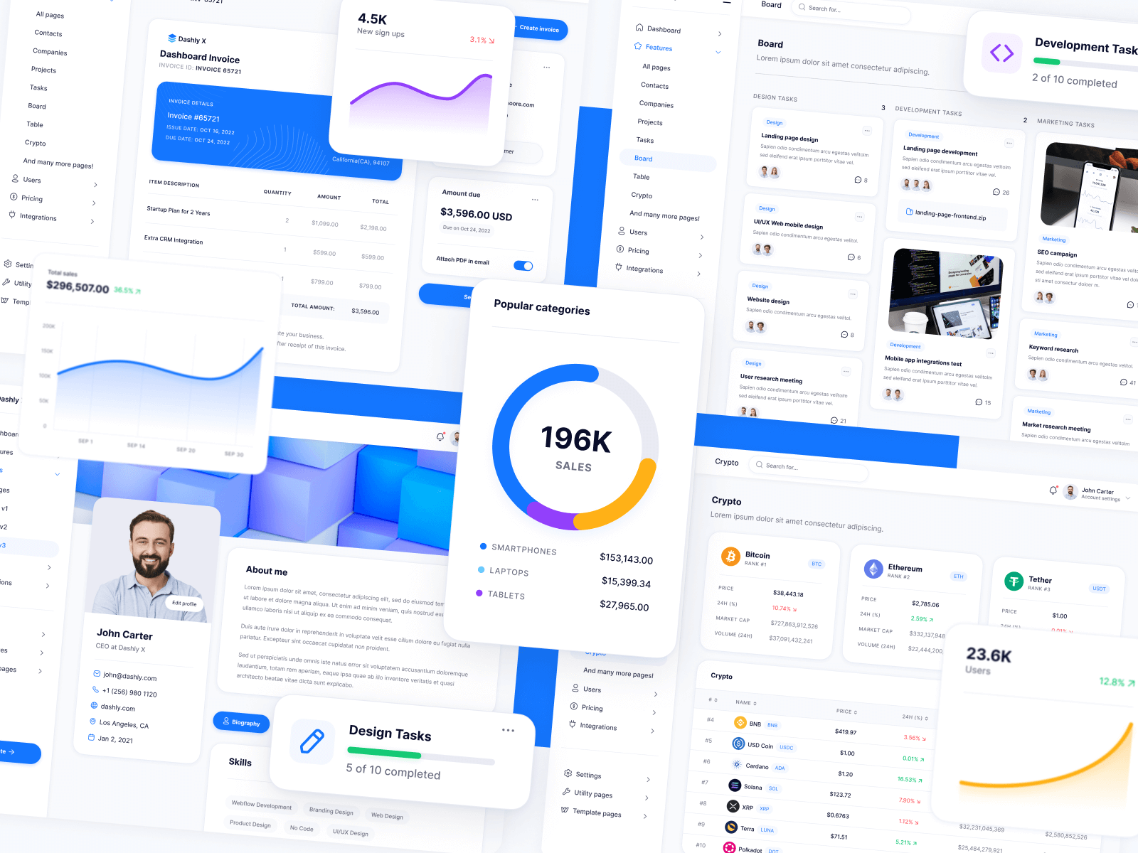 Software Dashboard Webflow Template