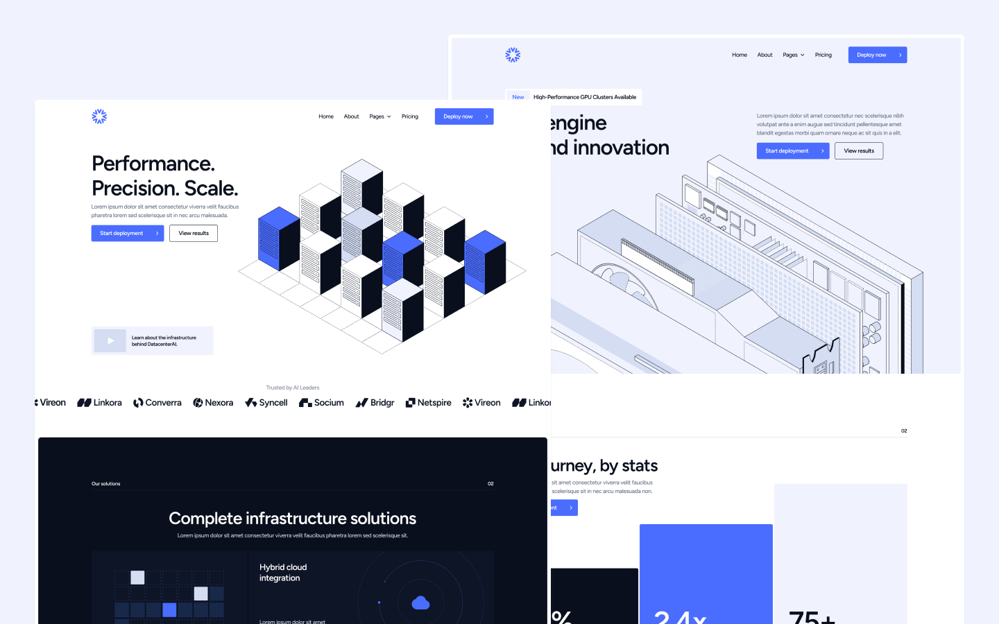 Datacenter Webflow Template