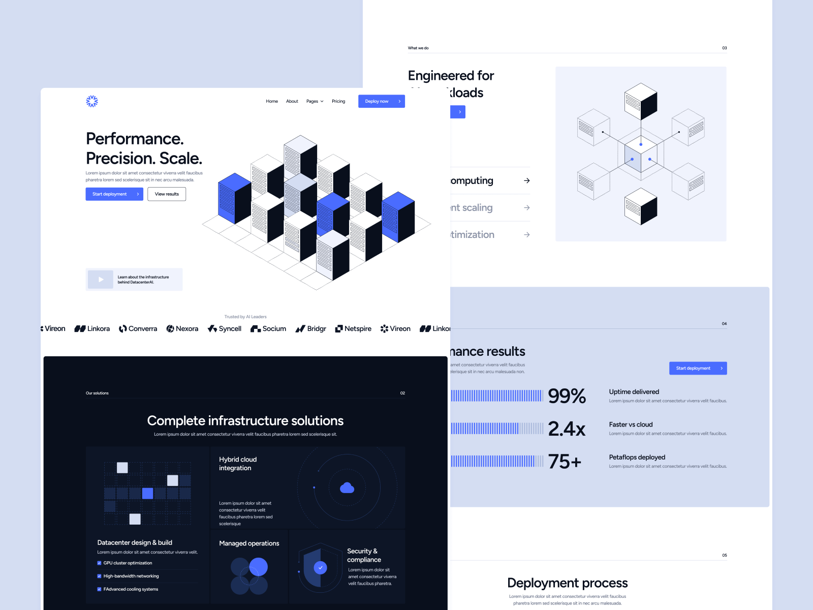 Data Center Webflow Template
