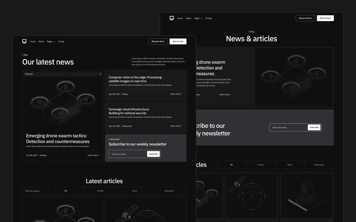 Defenseflow Webflow Template