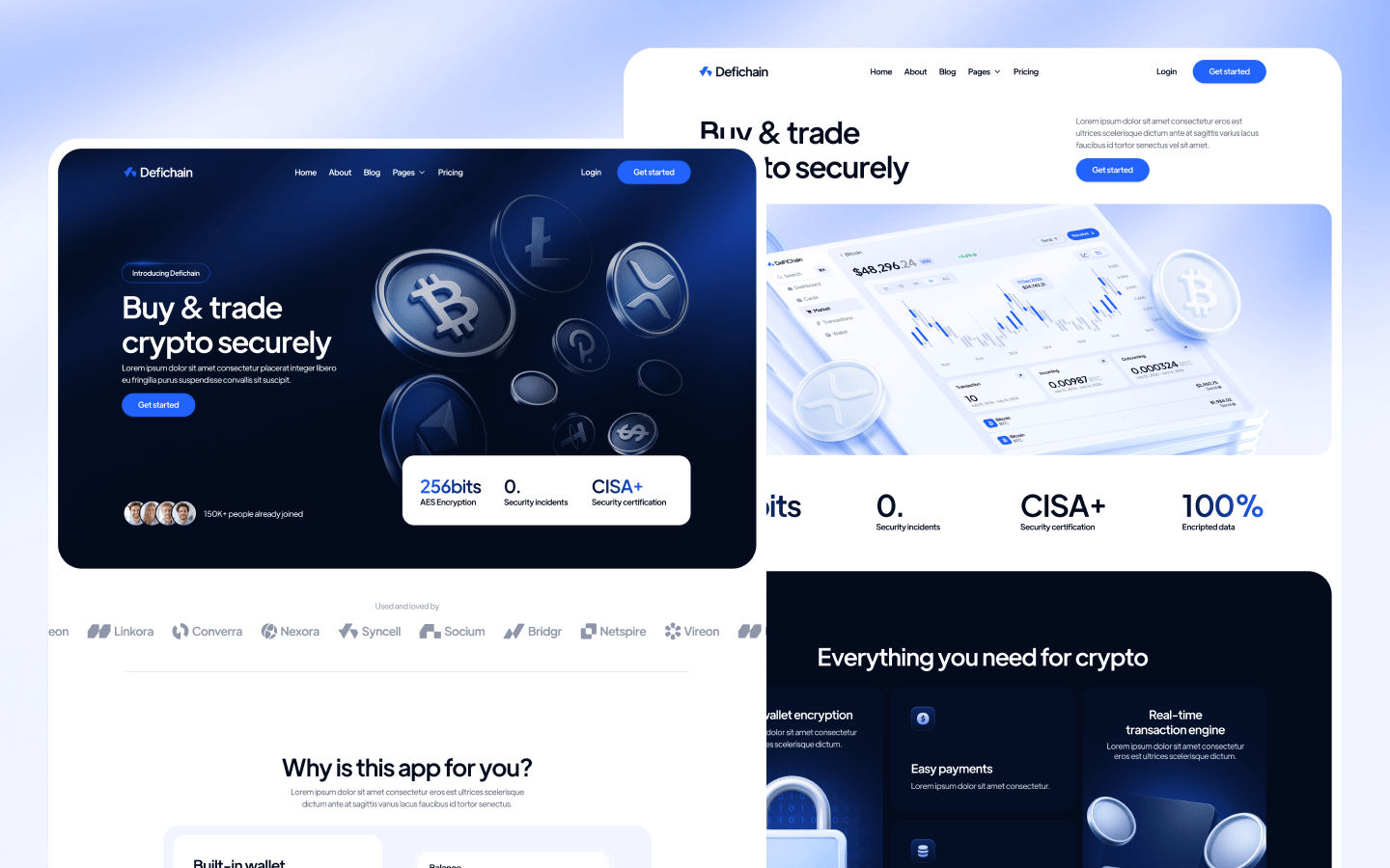 Defichain Webflow Template