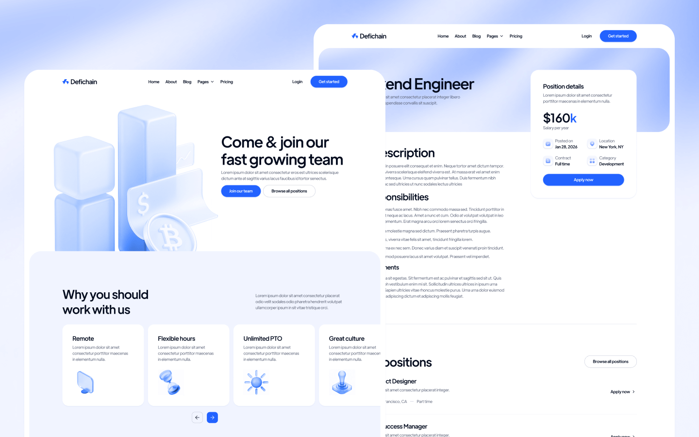 Defichain Webflow Template
