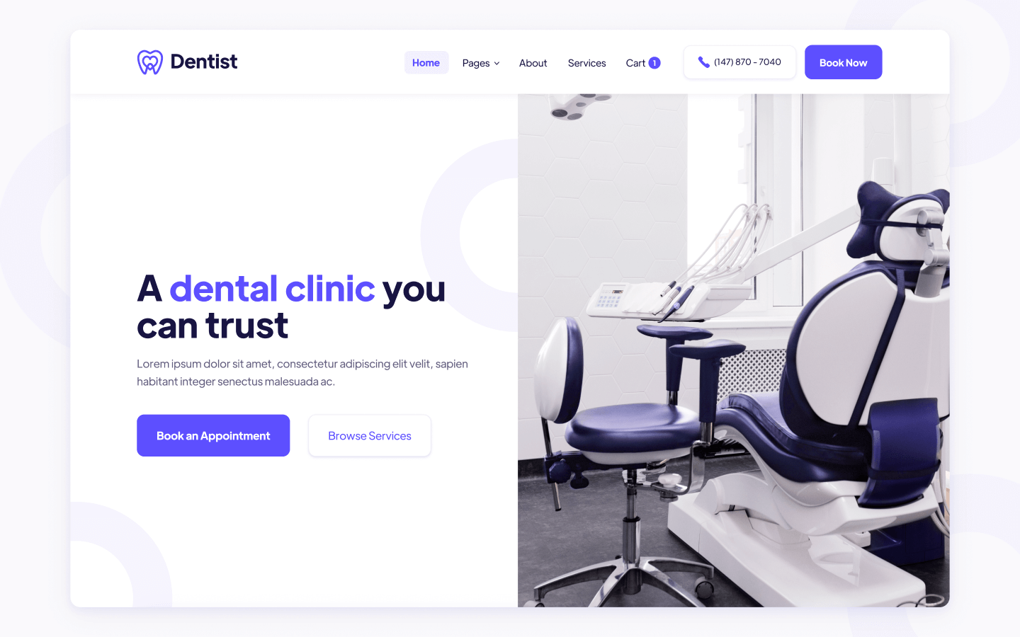 Dentist Webflow Template