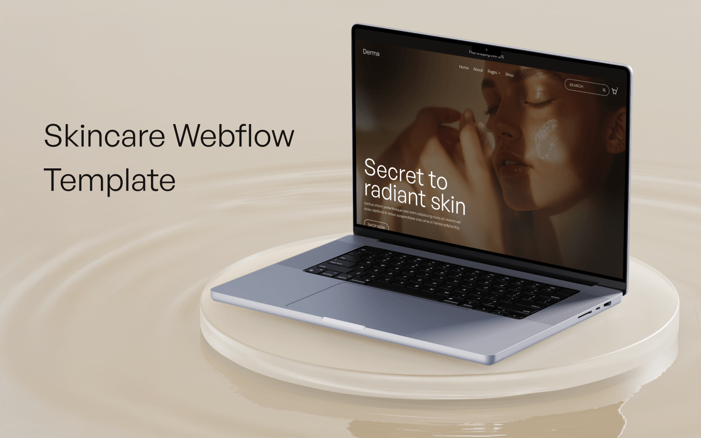 Dermatology Webflow Template