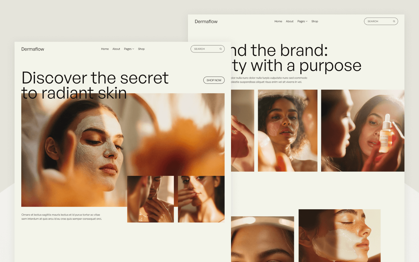 Dermaflow Webflow Template