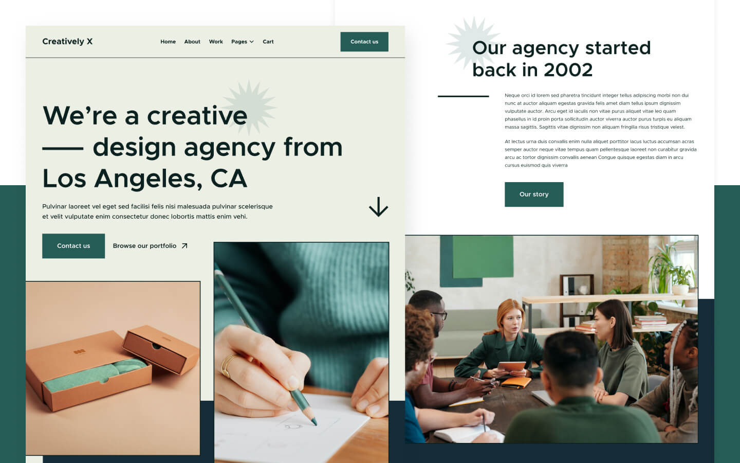 Design Agency Webflow Template