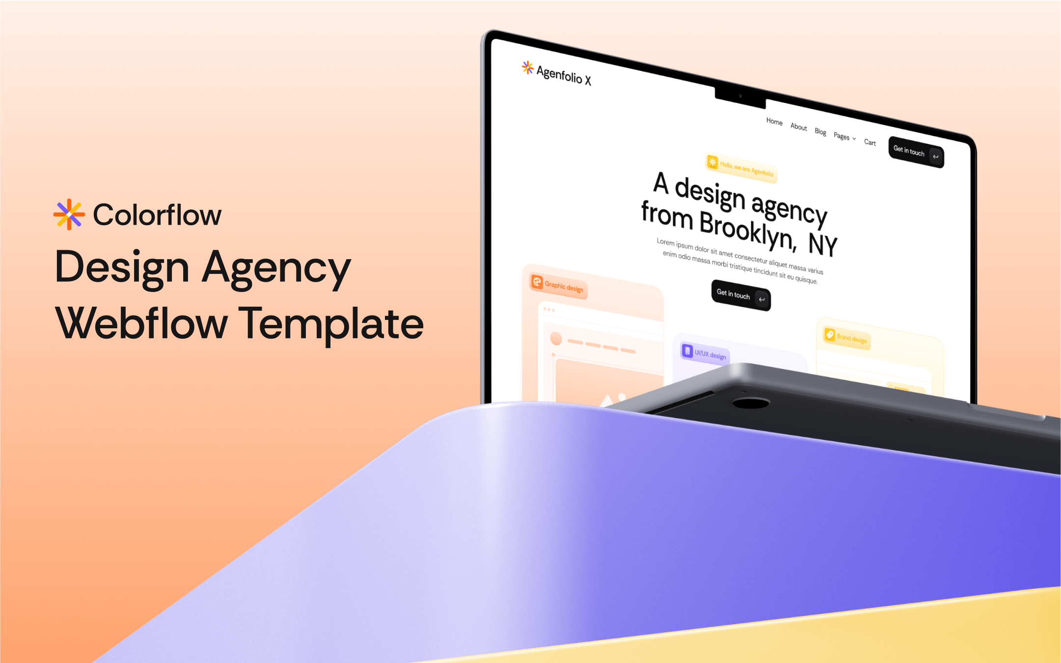 Design Agency Webflow Theme