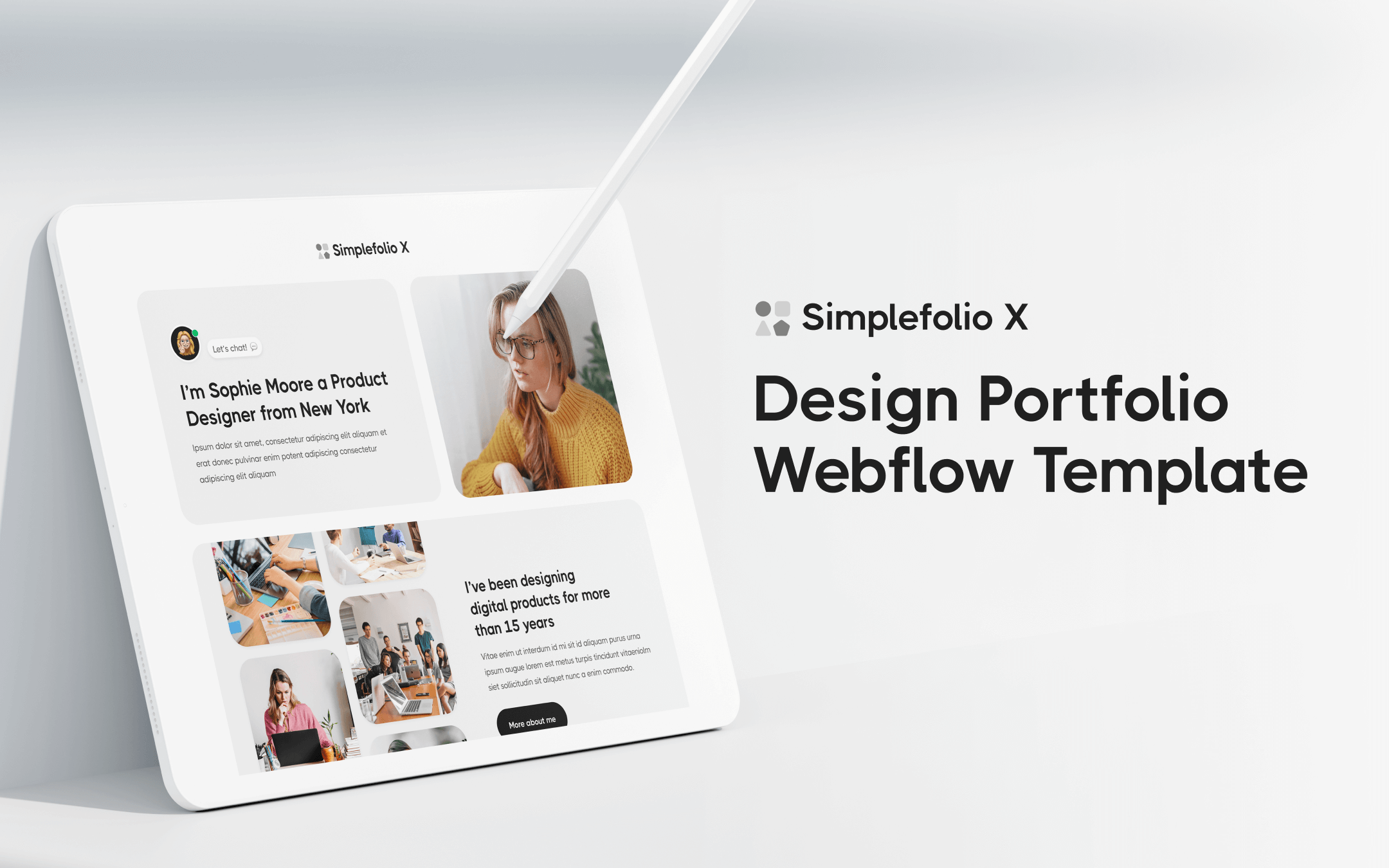 Design Portfolio Webflow Theme