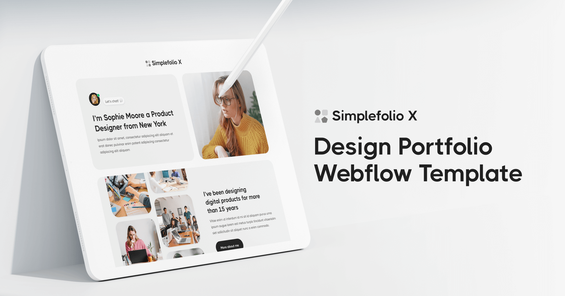 Design Portfolio Webflow Theme