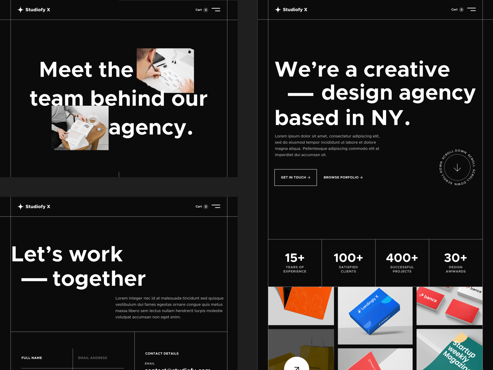 Graphic Design Agency Webflow Template