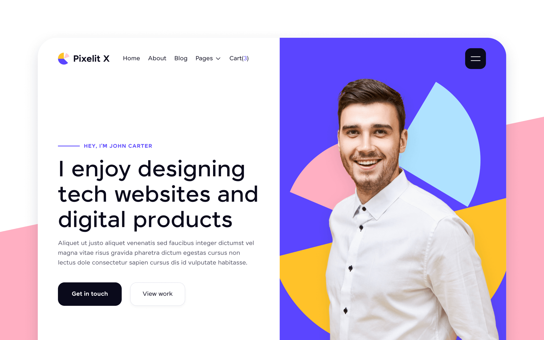 Designer Portfolio Webflow Template