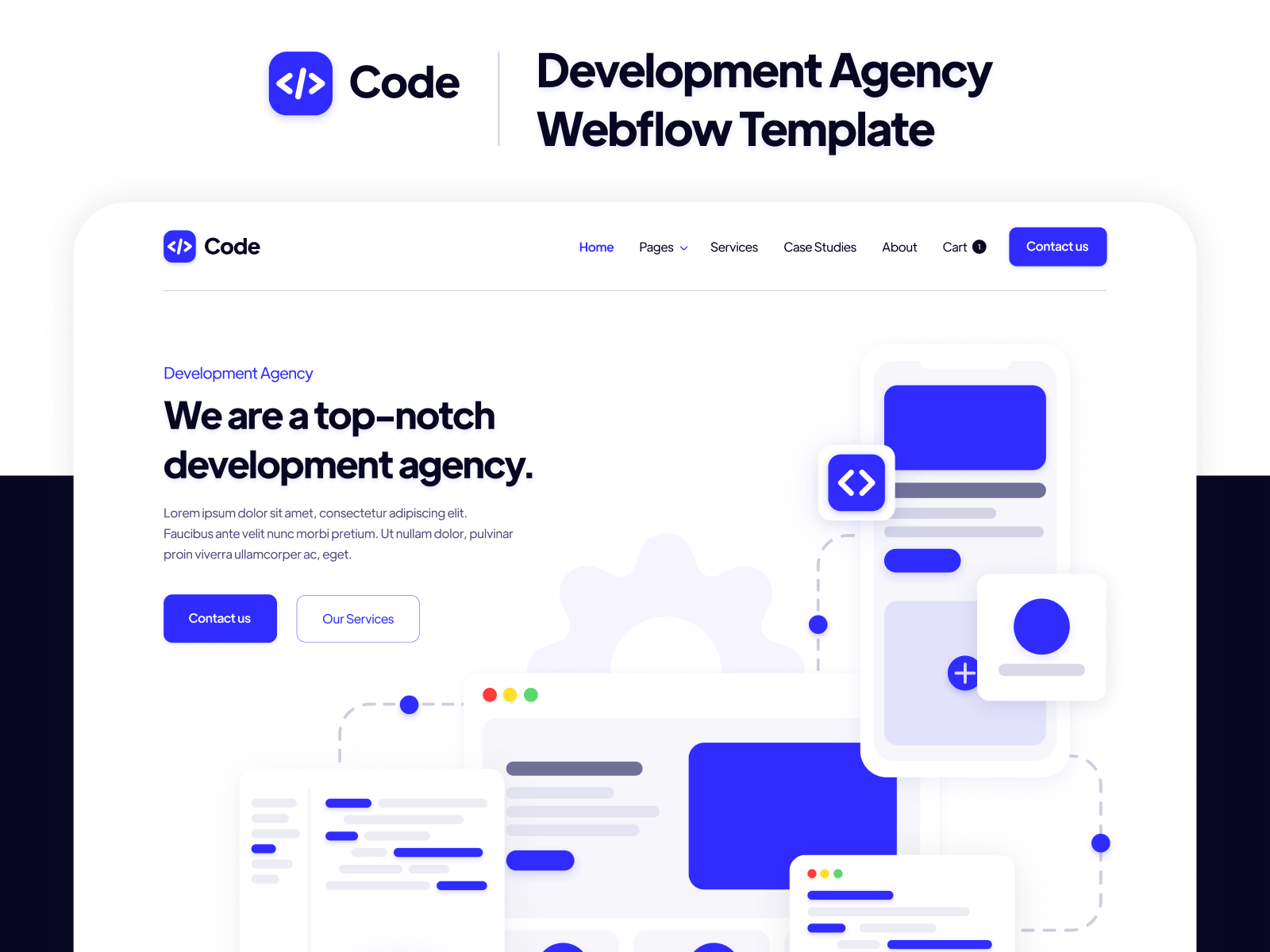 Dev Agency Webflow Template