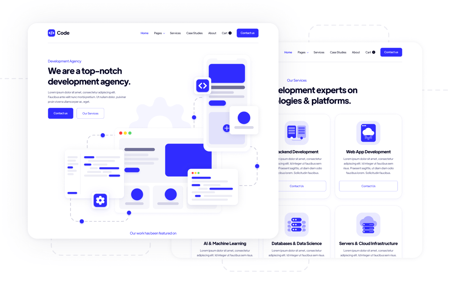 Development Agency Webflow Template