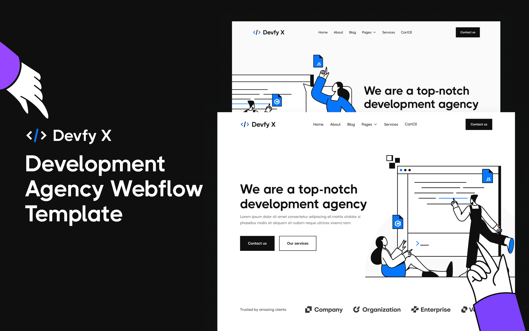 Development Agency Webflow Theme