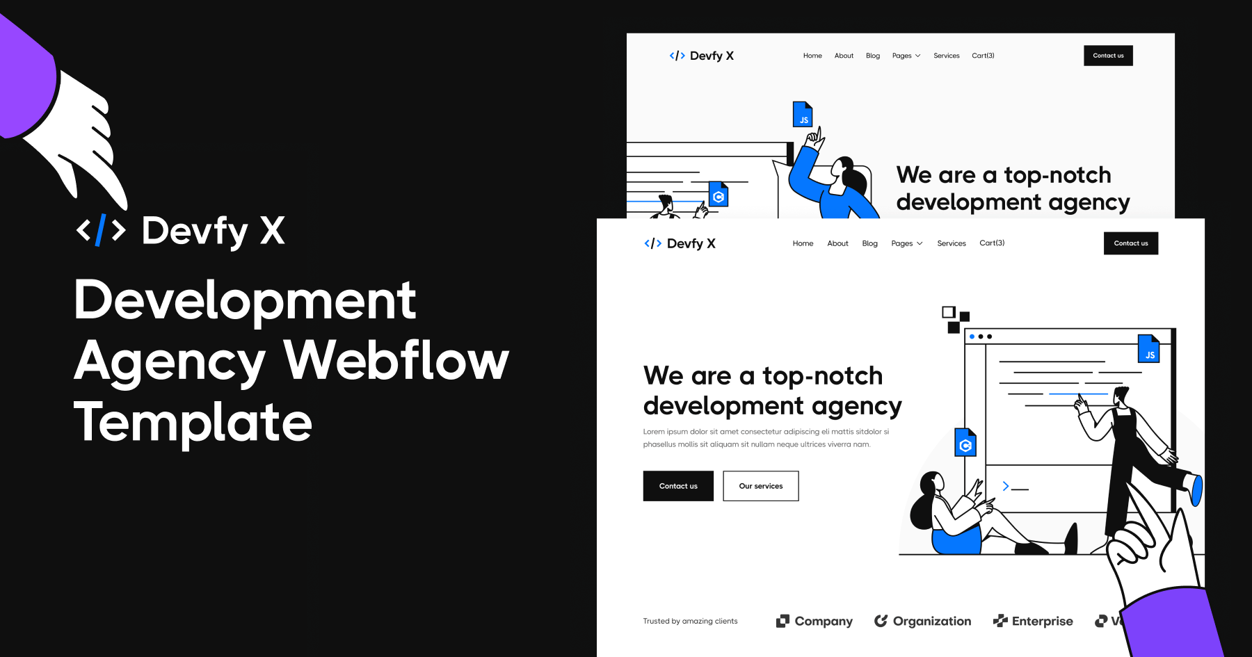Development Agency Webflow Theme