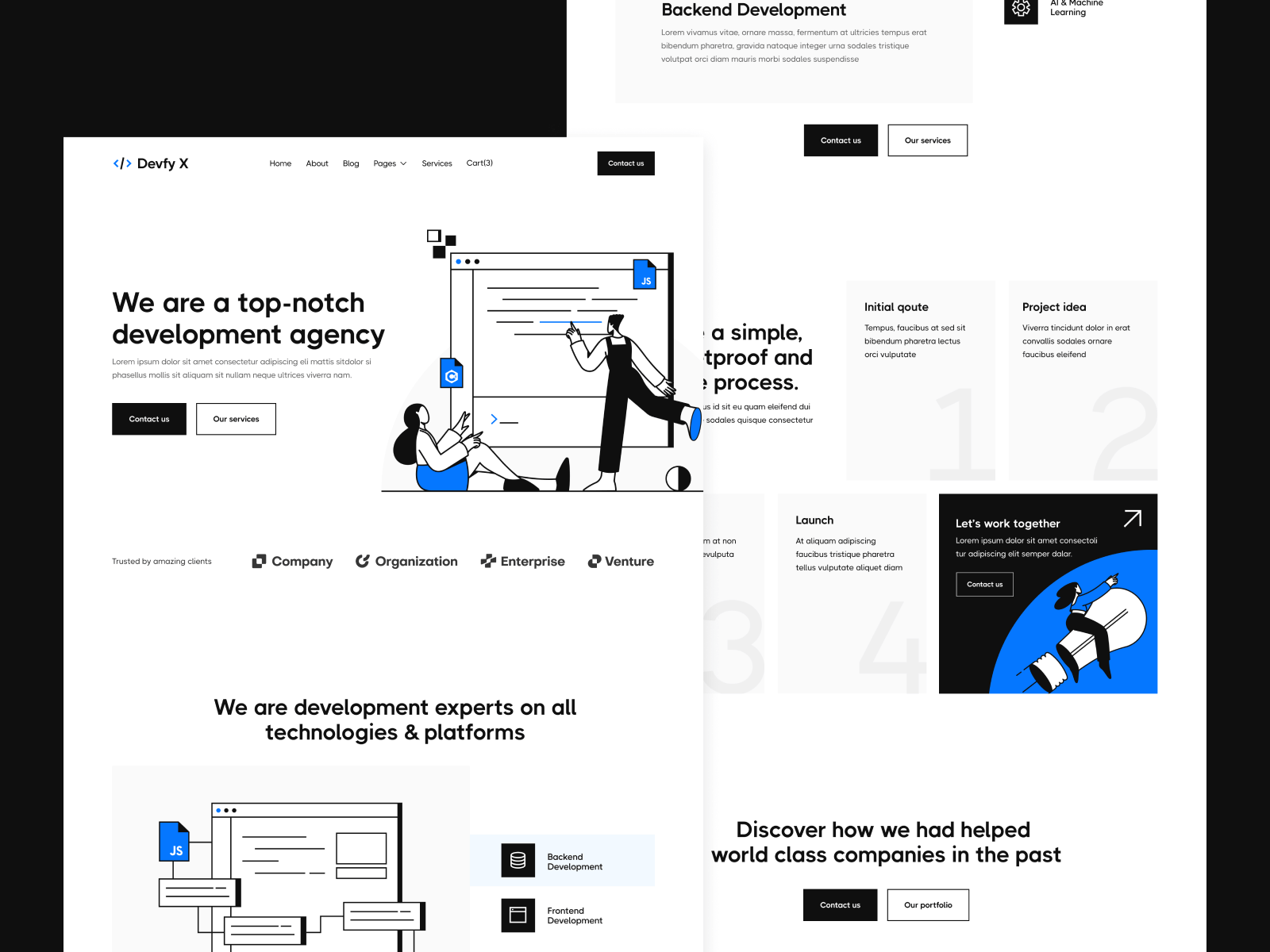 Development Agency Webflow Theme