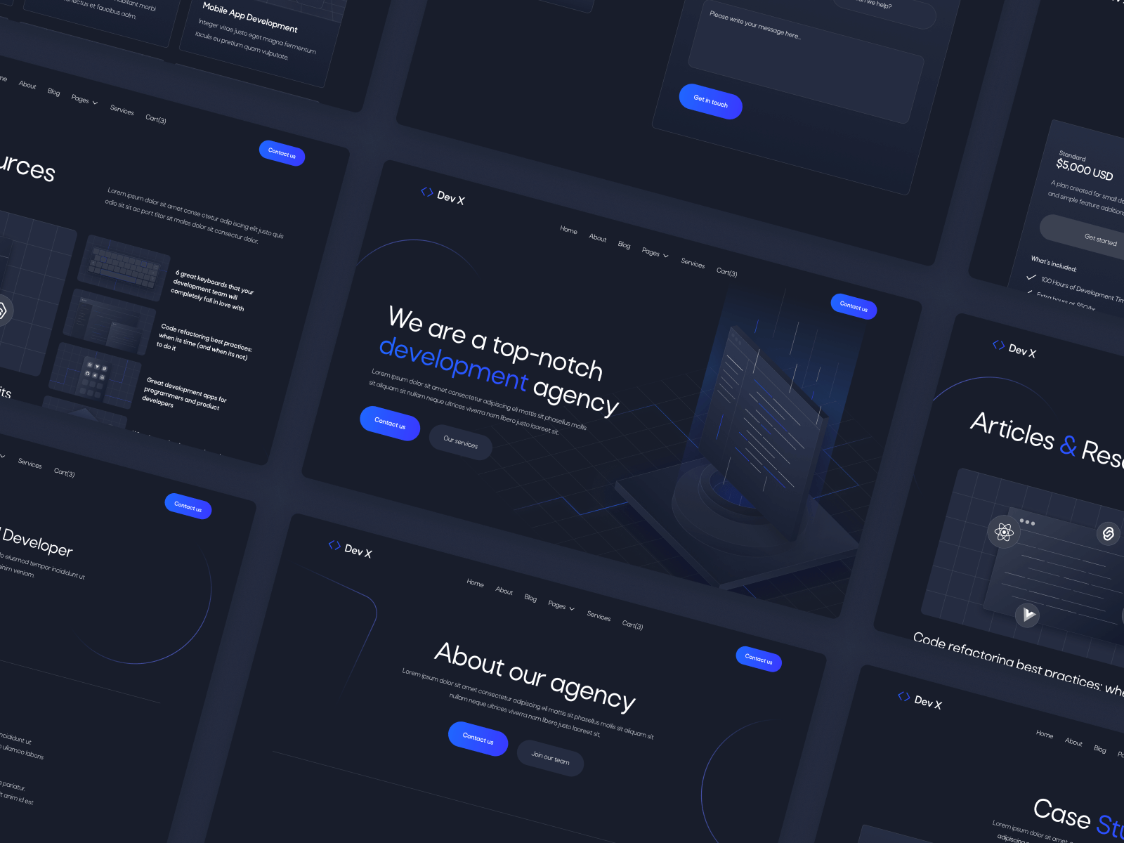 Development Studio Webflow Template