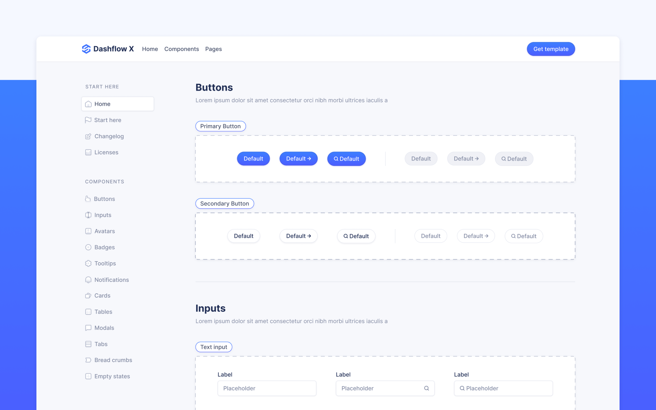DevLink UI Kit Webflow Template