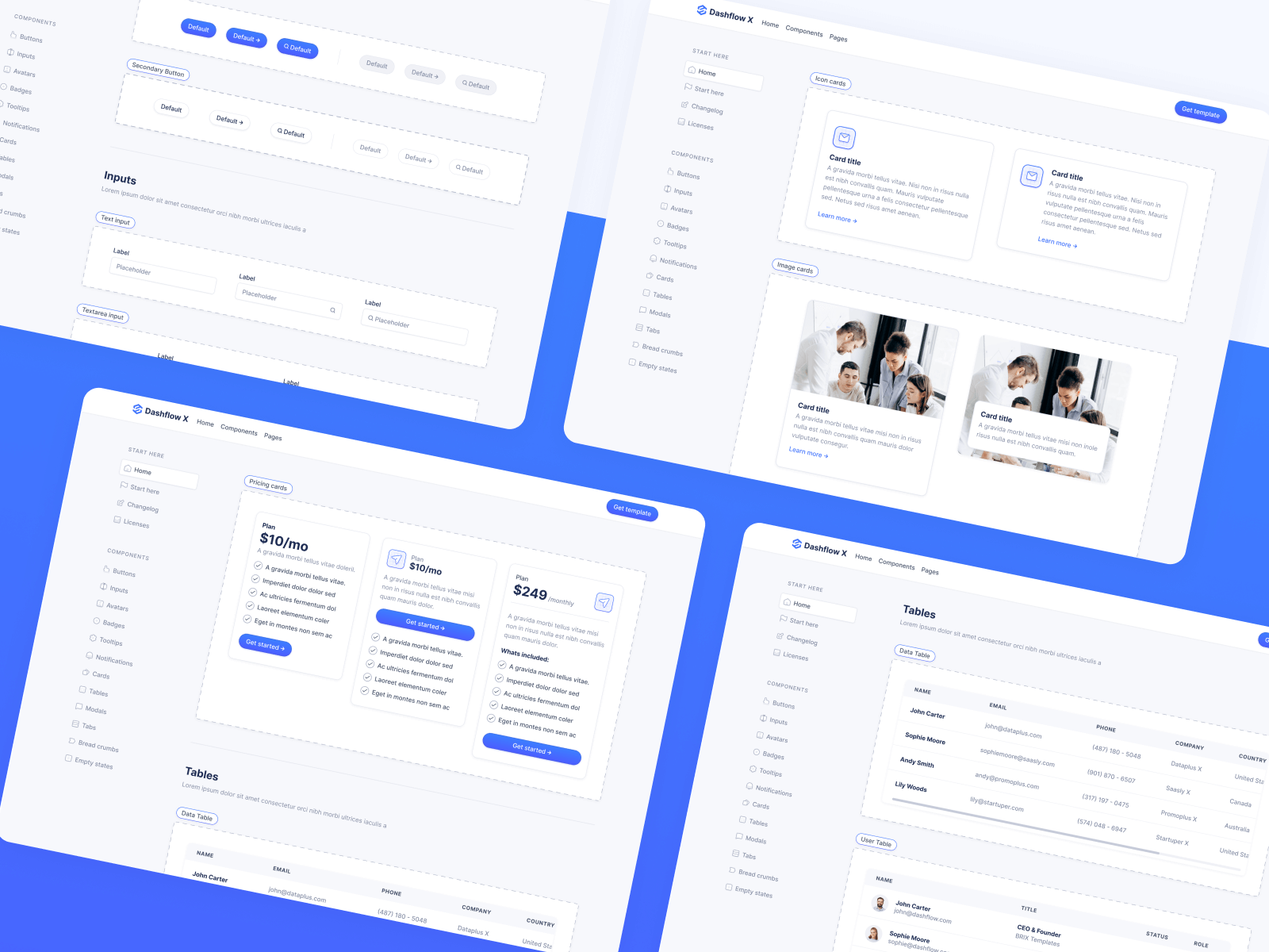 App UI Kit Webflow Template
