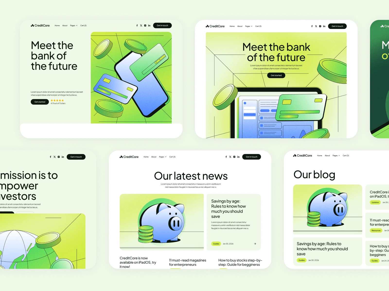 Bank Webflow Theme