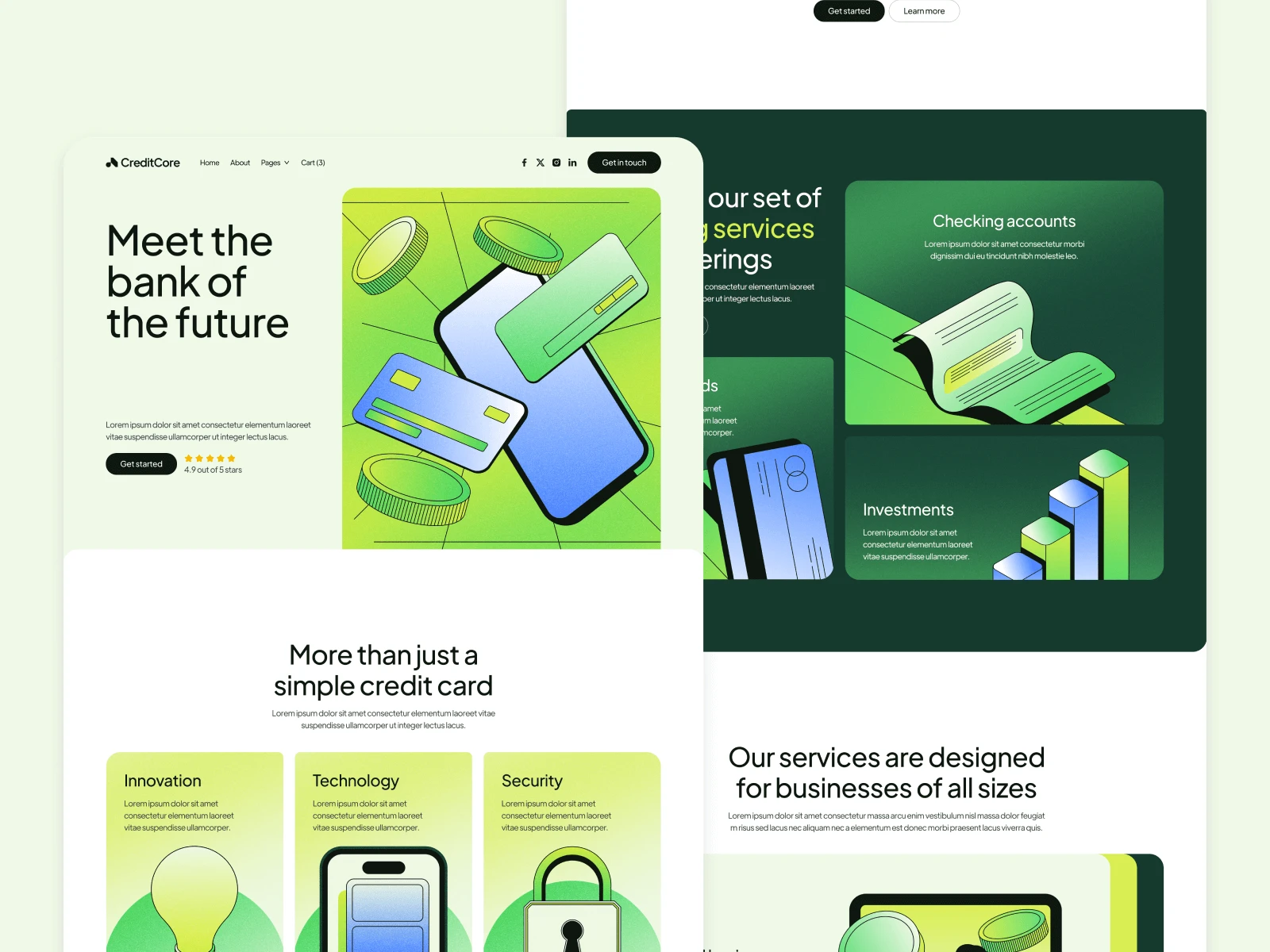 Fintech Webflow Template