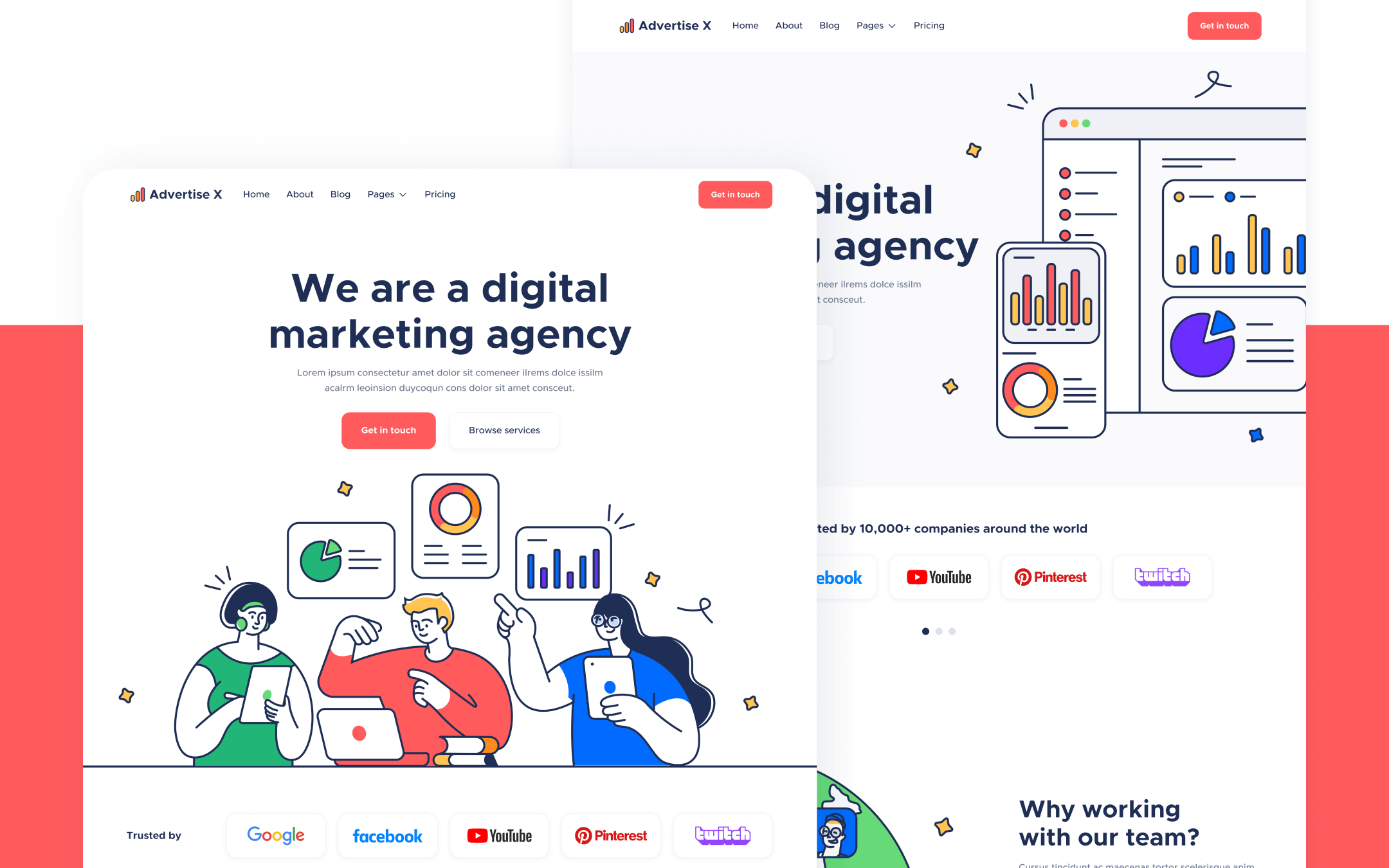 Digital Marketing Agency Webflow Template