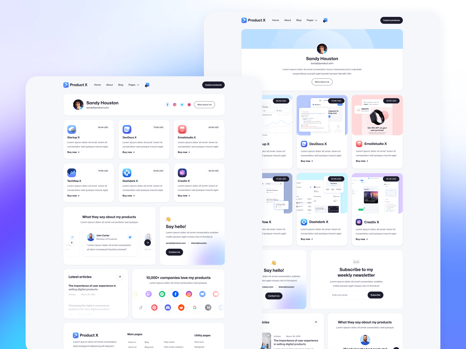 Digital Store Webflow Template