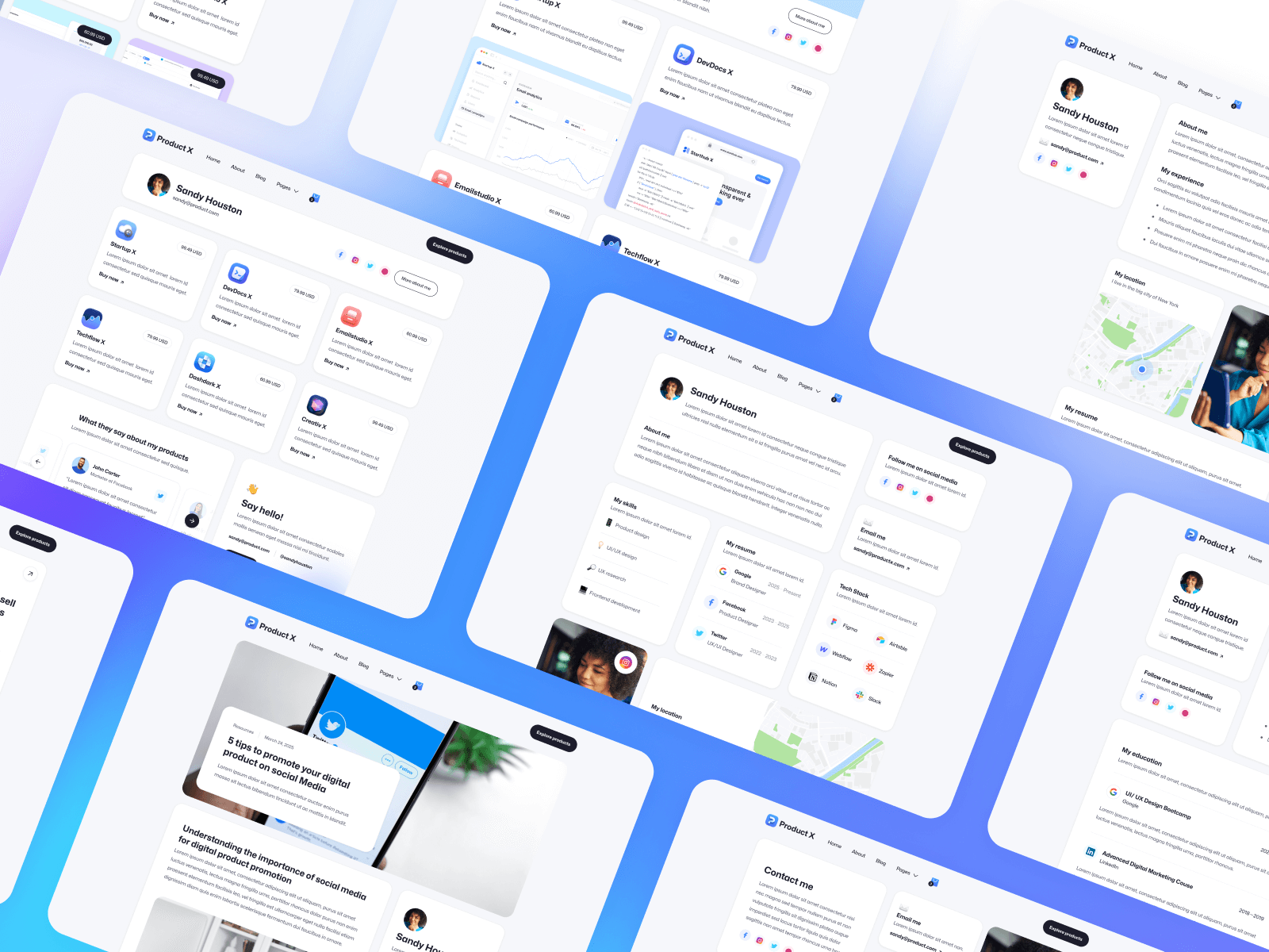 Ecommerce Webflow Template