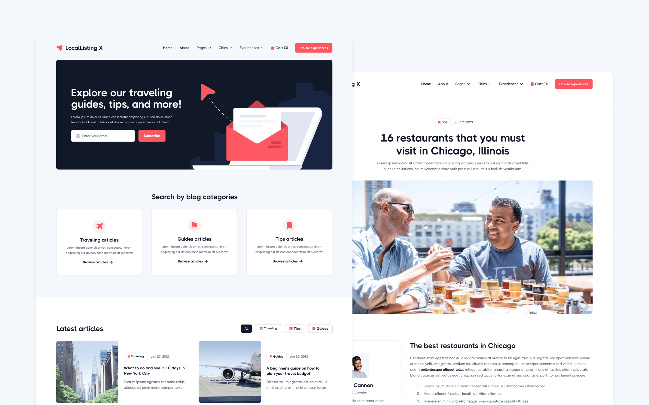 LocalListing X Webflow Template