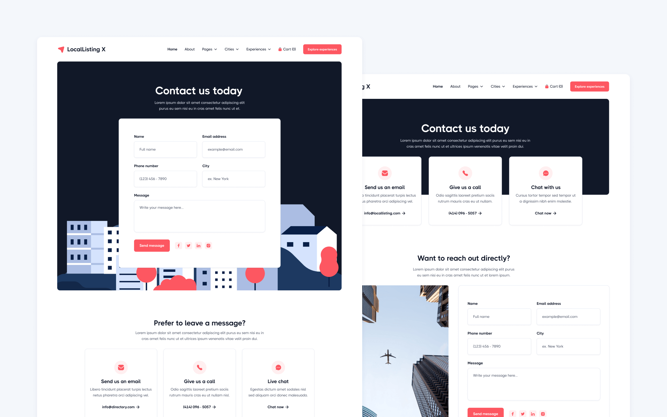 LocalListing X Webflow Template