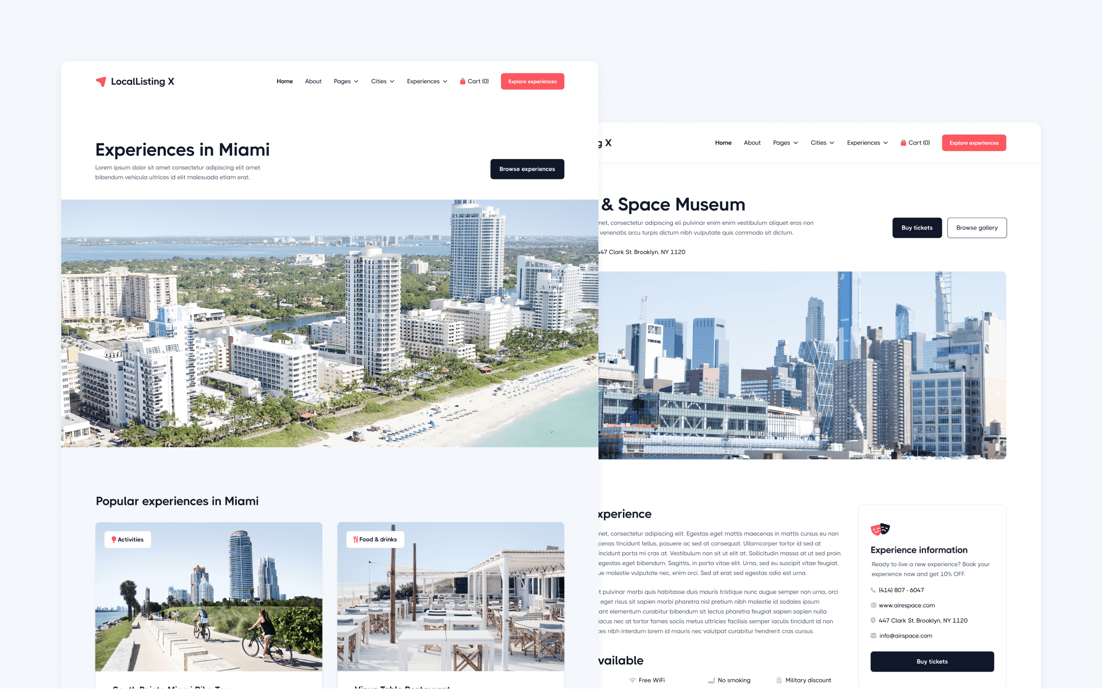 LocalListing X Webflow Template