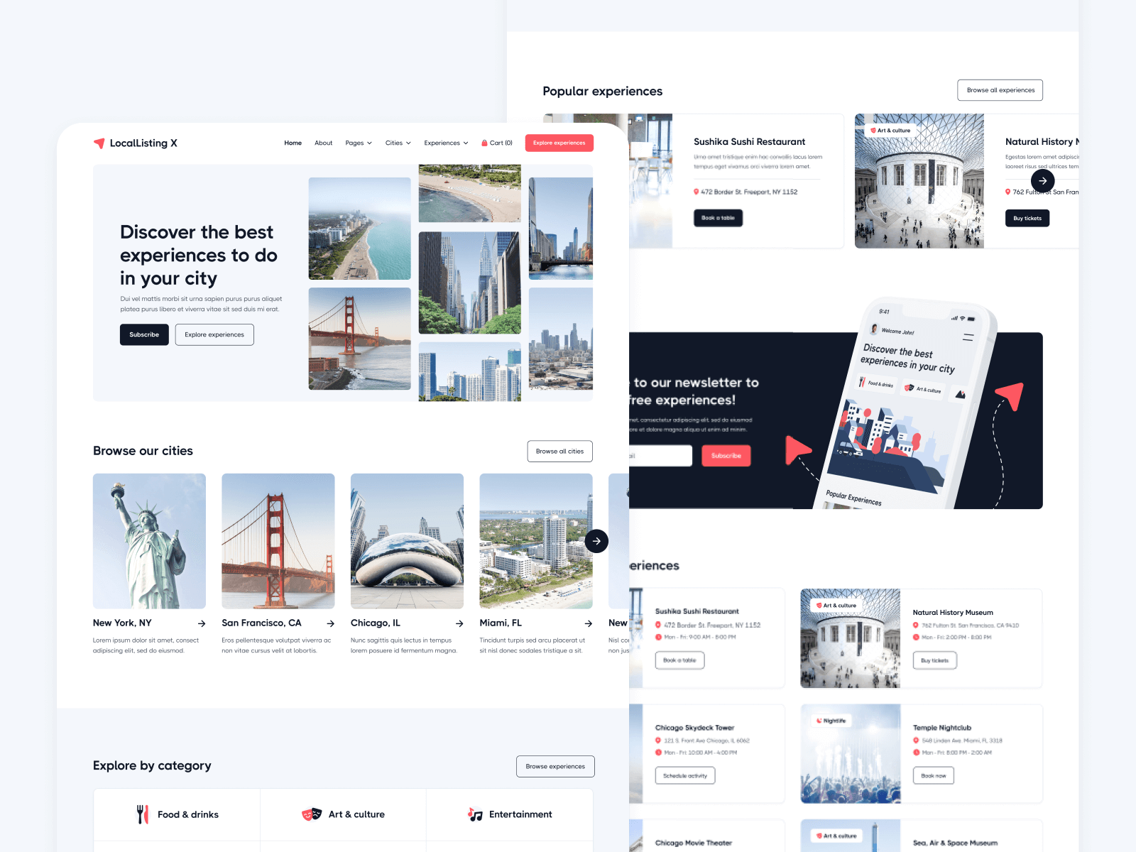 Local Directory Webflow Template