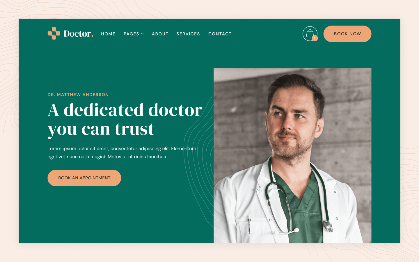 Doctor Webflow Template