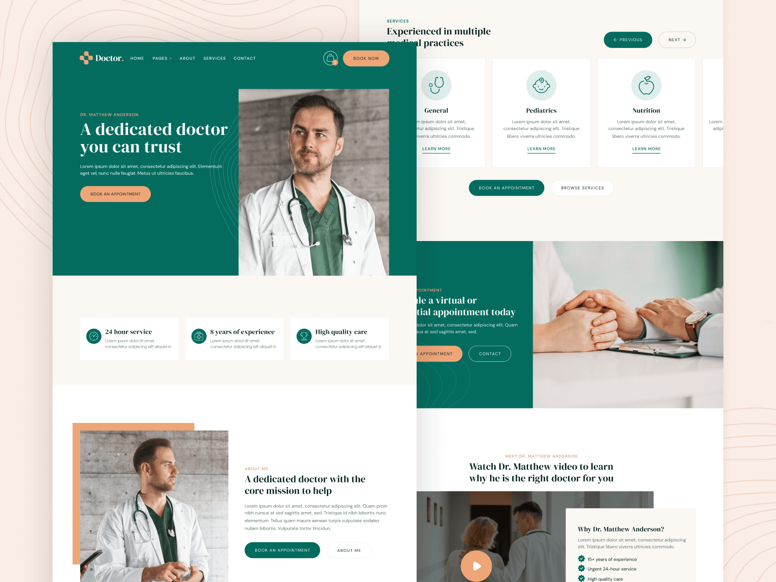 Doctor Webflow Template