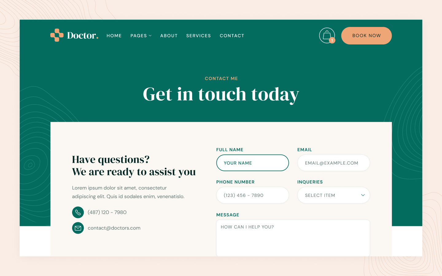 Doctor Webflow Template