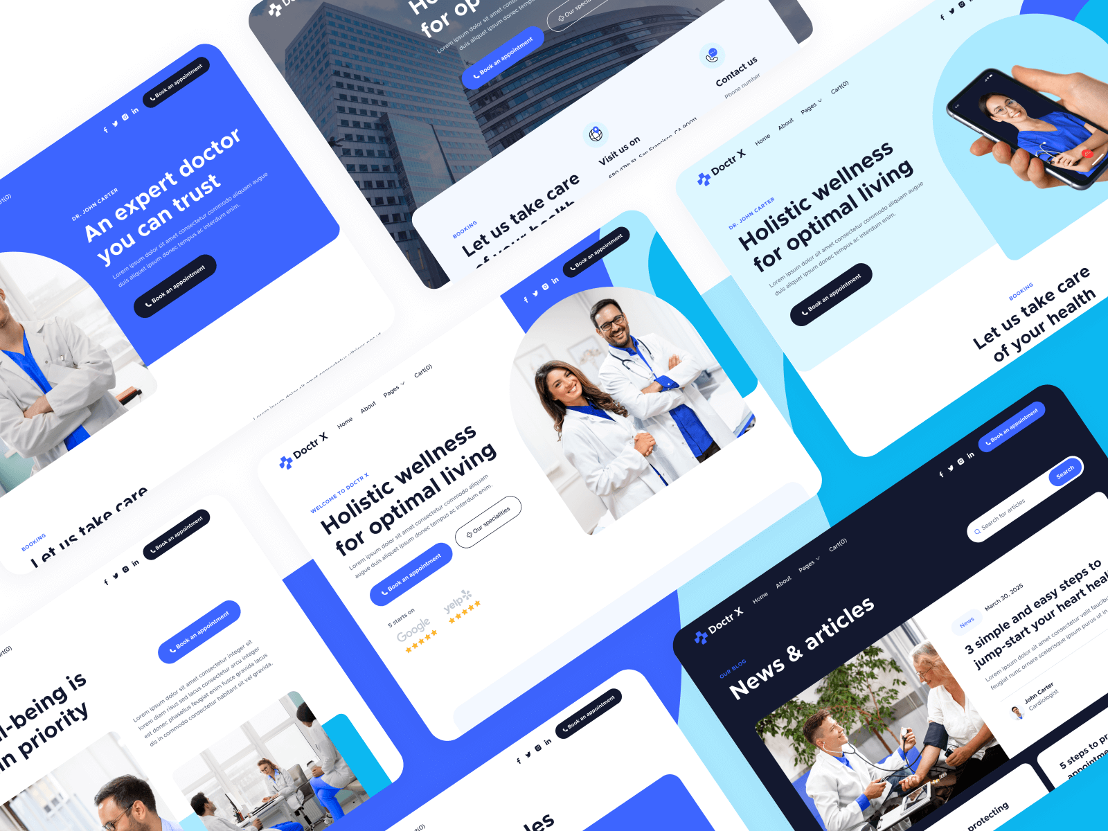Doctor Webflow Theme