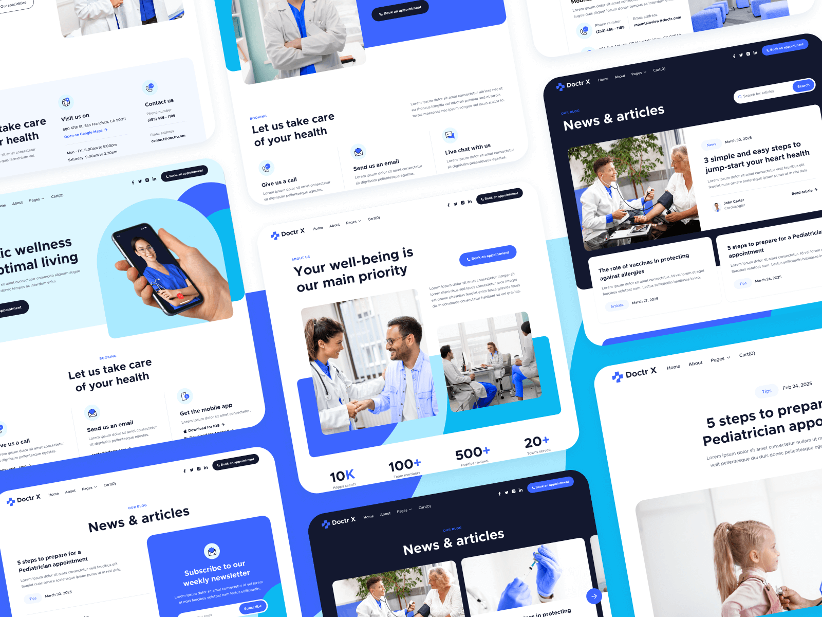 Healthcare Webflow Template