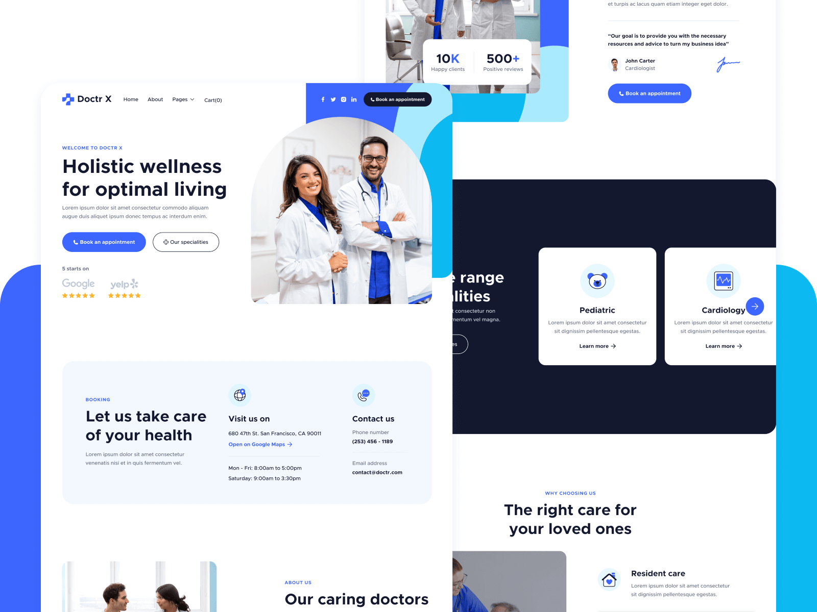Hospital Webflow Template