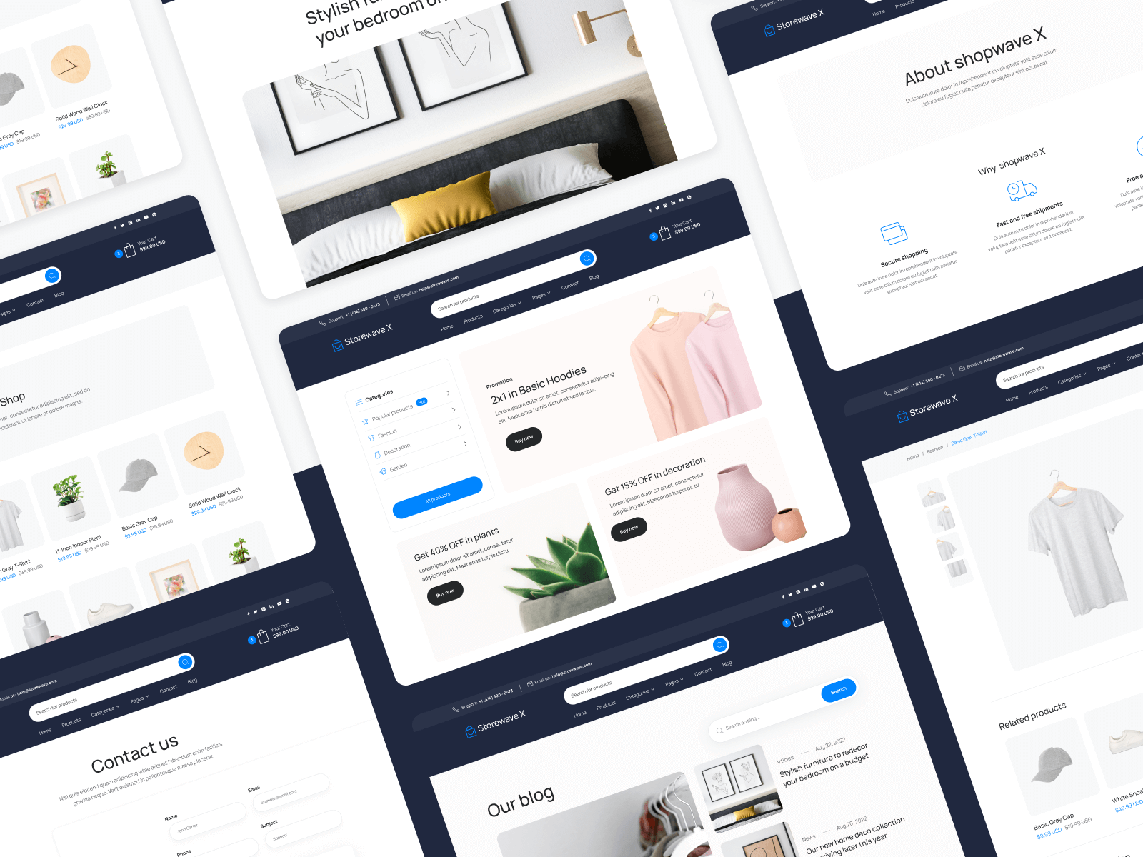 eCommerce Shop Webflow Theme