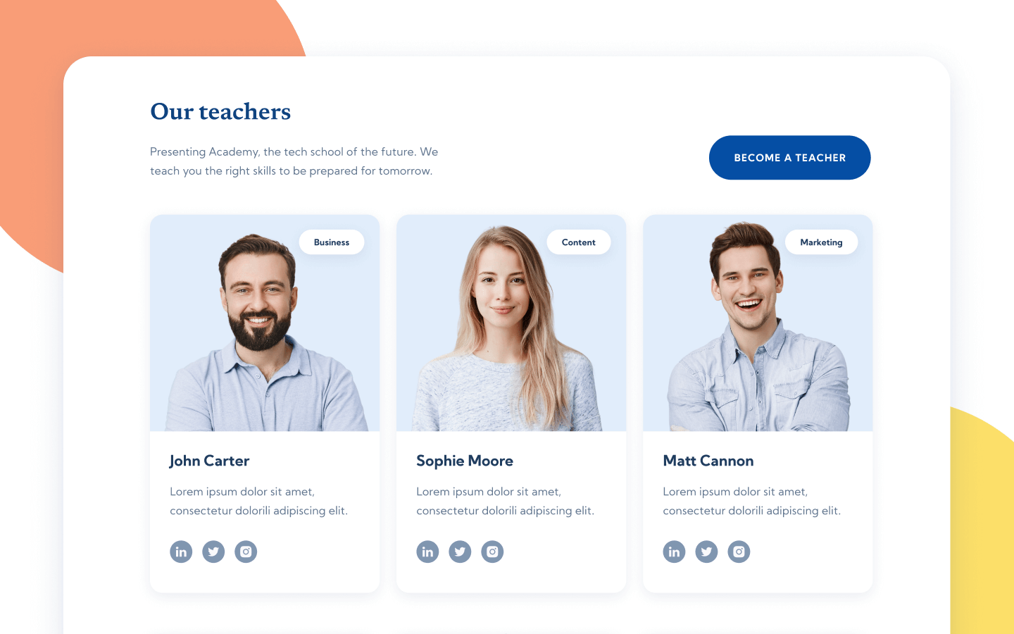 Education X Webflow Template