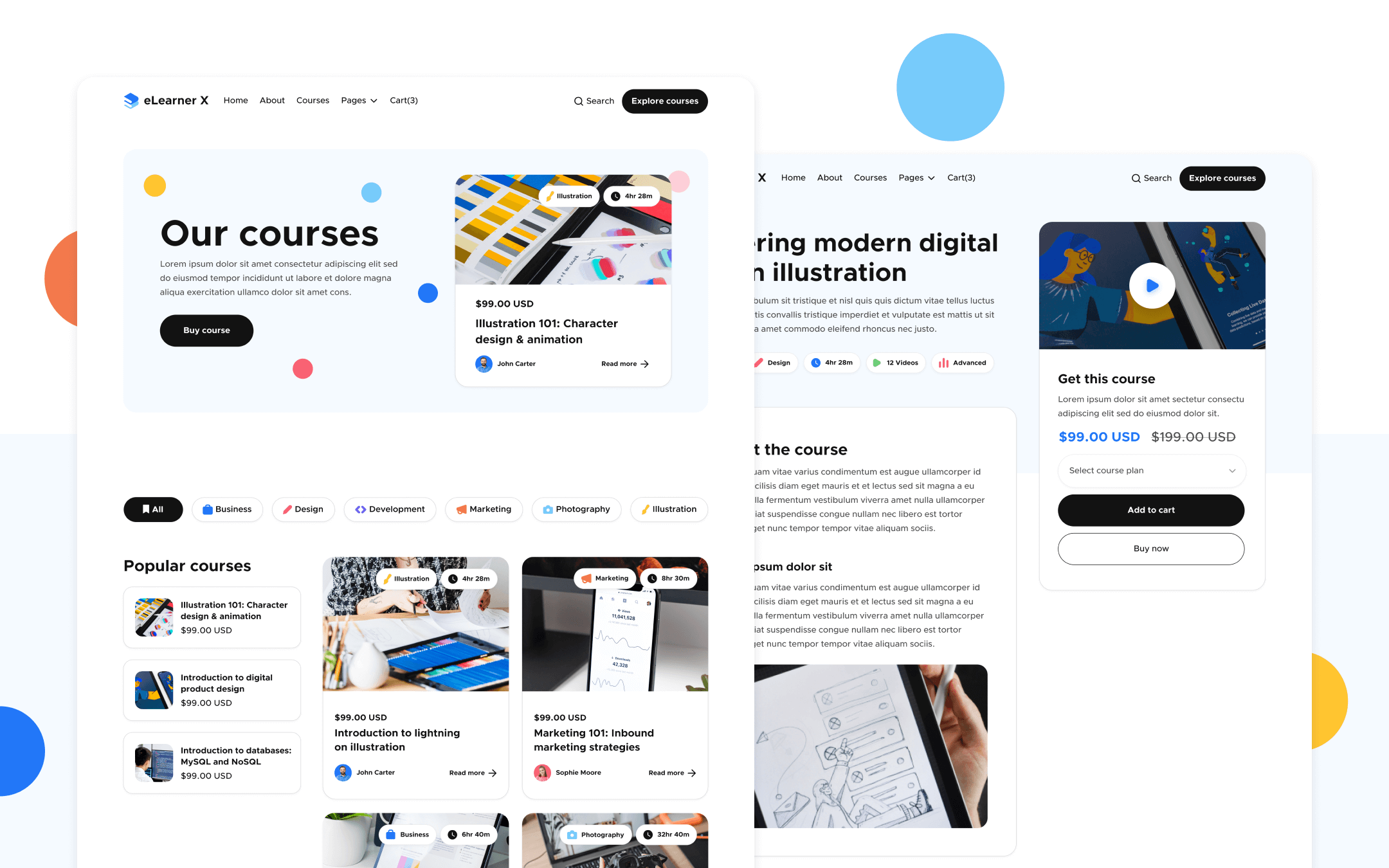 eLearner X Webflow Template